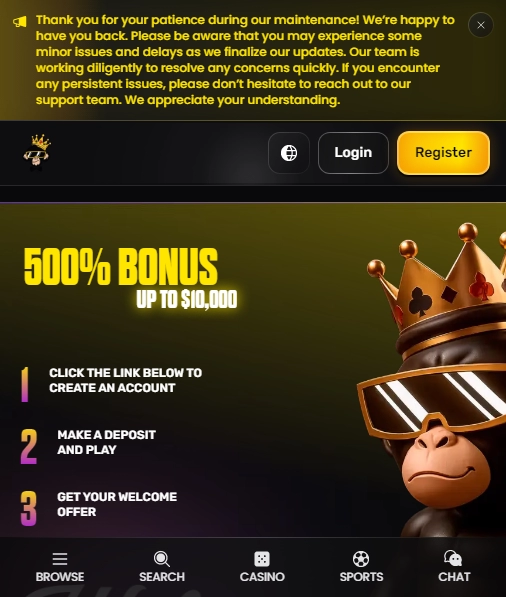 MonkeyTilt Casino